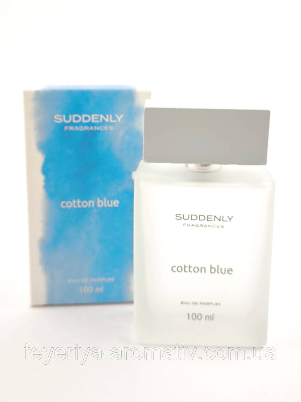 Парфумована жіноча вода Suddenly Fragrances Cotton Blue 100 мл