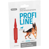 Краплі для тварин ProVET Profiline інсектоакарицид для собак 20-40 кг 1\/3 мл (4823082431069)
