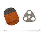 Тринога підвіс для підвішування посуду над багаттям Mountainhiker підвісний ланцюг для казанів та каструль, фото 2