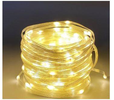 Вулична світлодіодна гірлянда великі краплі роси 200Led 20 м (CC18200-U200)