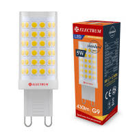 Лампочка Electrum 5W Cer LC-15 G9 3000K (A-LC-1897)