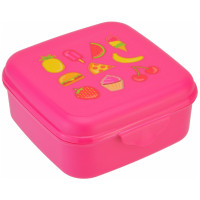 Ланч-бокс дитячий Economix FOOD 850 мл, малиновий (E98397), фото 1