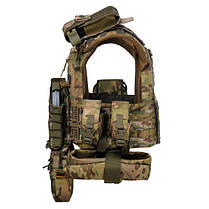 Плитоноска WARMOR Gen.3 Pro Max. 9 підсумків. Мультикам, фото 5