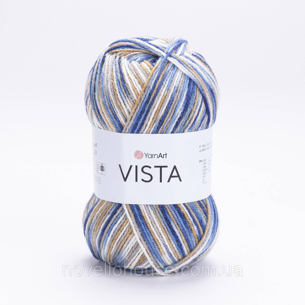 YarnArt VISTA (Віста) № 5303 (Пряжа напіввовна, нитки для в'язання)