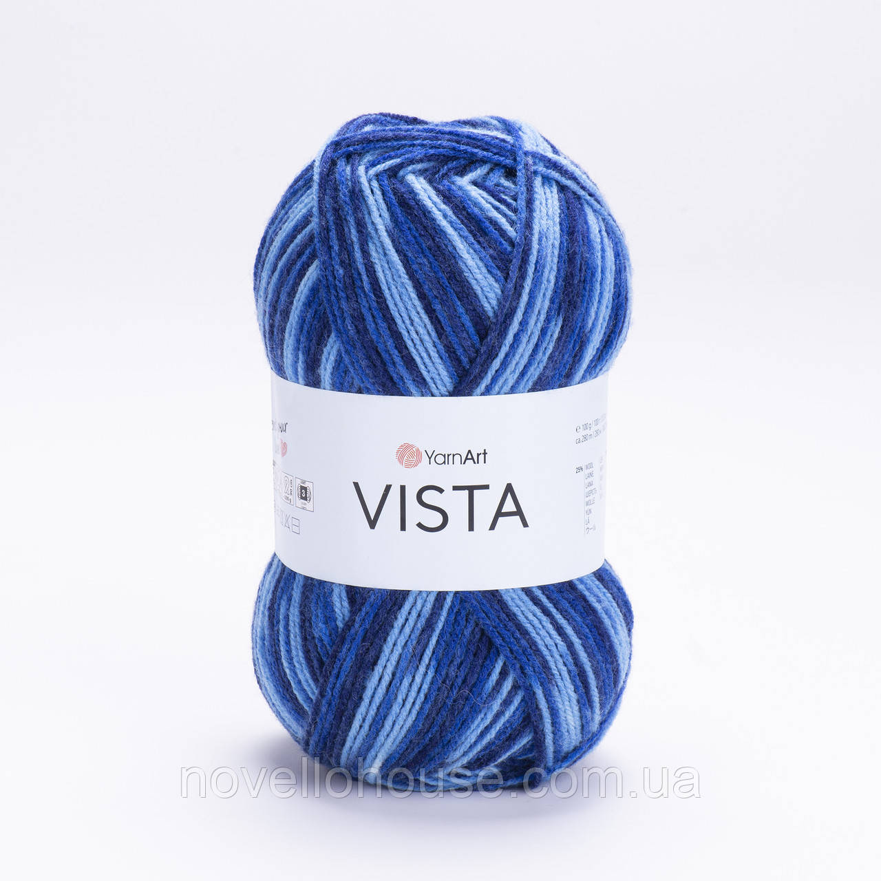 YarnArt VISTA (Віста) № 5304 (Пряжа напіввовна, нитки для в'язання)