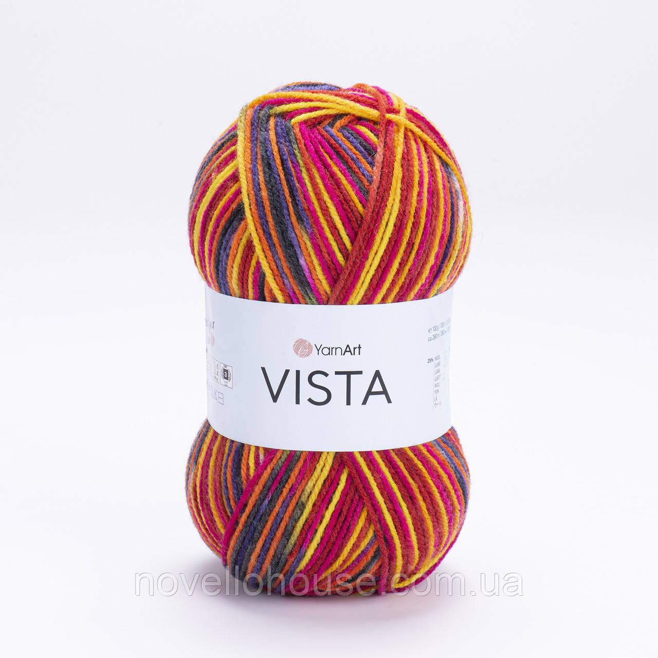 YarnArt VISTA (Віста) № 5306 (Пряжа напіввовна, нитки для в'язання)