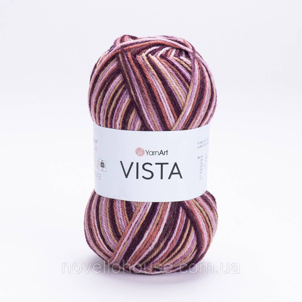 YarnArt VISTA (Віста) № 5307 (Пряжа напіввовна, нитки для в'язання)