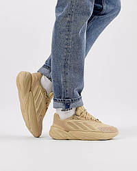 Чоловічі текстильні кросівки Adidas Originals Ozelia Beige, чоловічі кеди Адідас бежеві, Чоловіче взуття