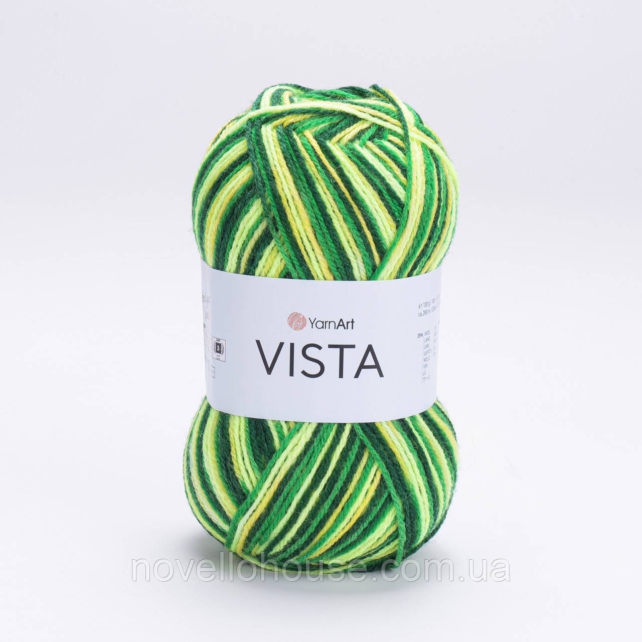 YarnArt VISTA (Віста) № 5311 (Пряжа напіввовна, нитки для в'язання)