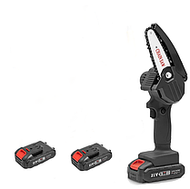 Акумуляторна ручна пила 4 дюйми 21В LLYN 2 акумулятори + кейс, фото 3