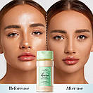 Матувальна водостійка пудра для обличчя Sadoer Loose 30 g (натуральний відтінок), фото 3