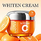 Крем для обличчя Sadoer Vitamin C, 5x vitamin, Facial Cream, з вітаміном C 50 g, фото 4