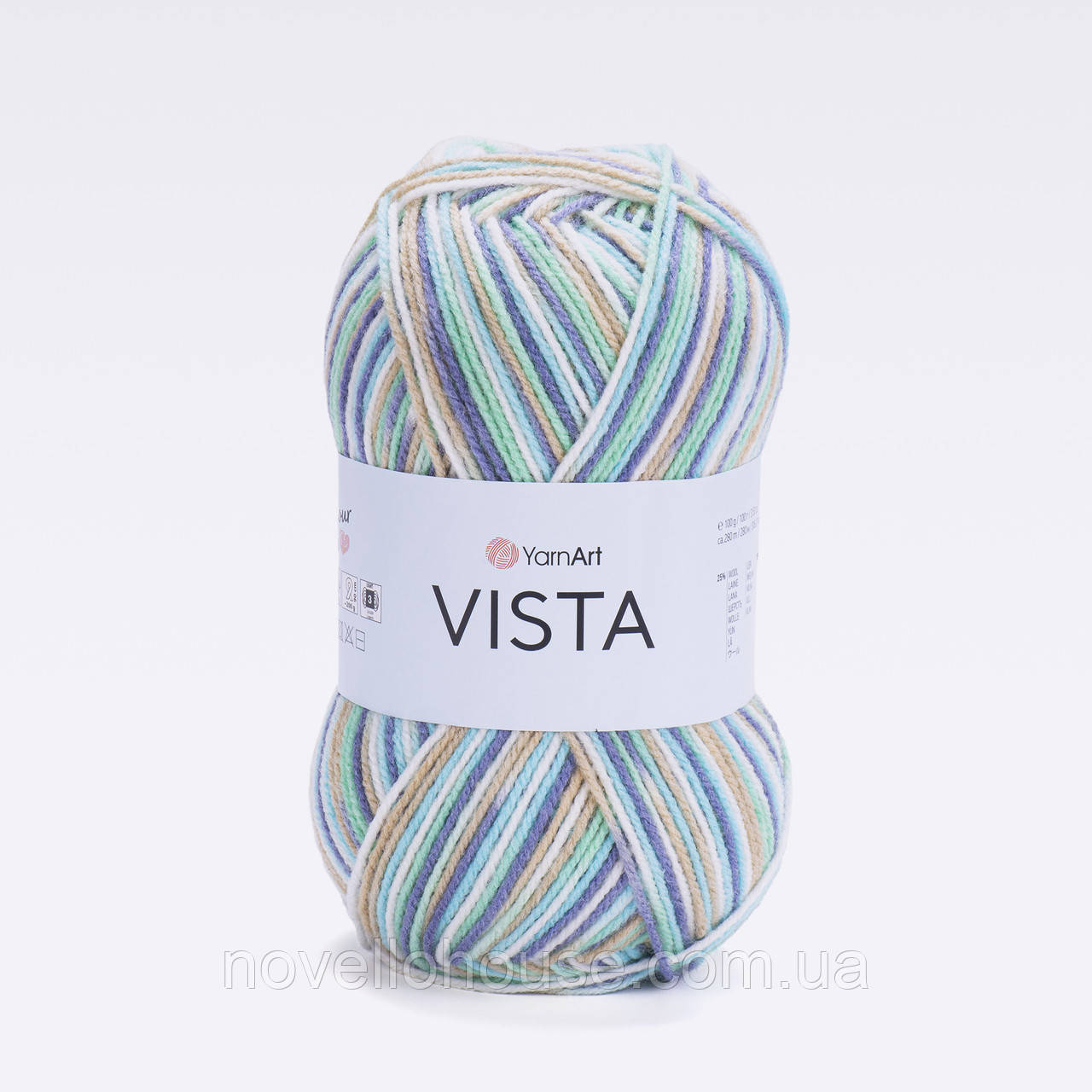 YarnArt VISTA (Віста) № 5313 (Пряжа напіввовна, нитки для в'язання)