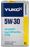 Моторне мастило Yuko Super Synthetic C3 5W-30 4 л.