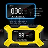 Імпульсний зарядний пристрій AGM E-FAST TK-300 (12В) (6 А) з функцією відновлення АКБ, фото 5