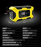 Імпульсний зарядний пристрій AGM E-FAST TK-300 (12В) (6 А) з функцією відновлення АКБ, фото 3