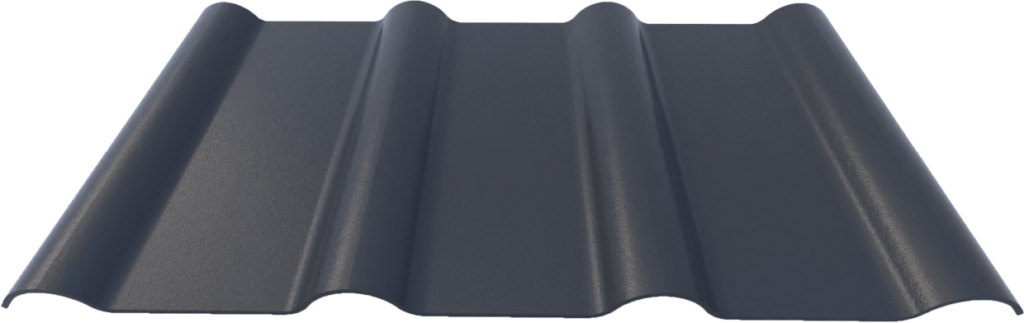 Фіброцементна черепиця (графітова), фото 1
