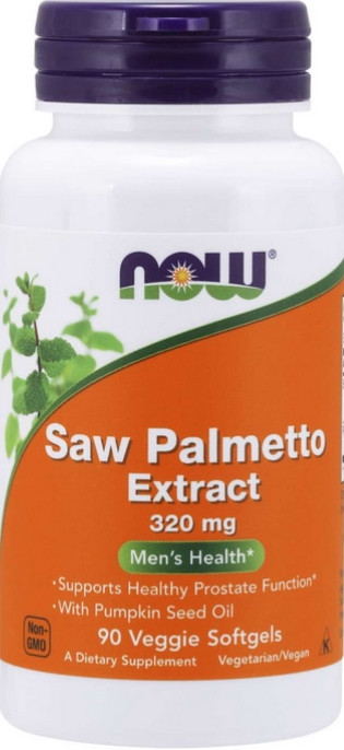 Екстракт ягід Со Пальметто NOW Saw Palmetto Екстракт 320 mg 90 капс