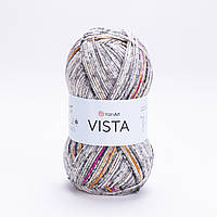 YarnArt VISTA (Віста) № 9201 (Пряжа напіввовна, нитки для в'язання)