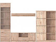 Модульна система Шанталь дуб сан-ремо світлий Гербор-Холдинг