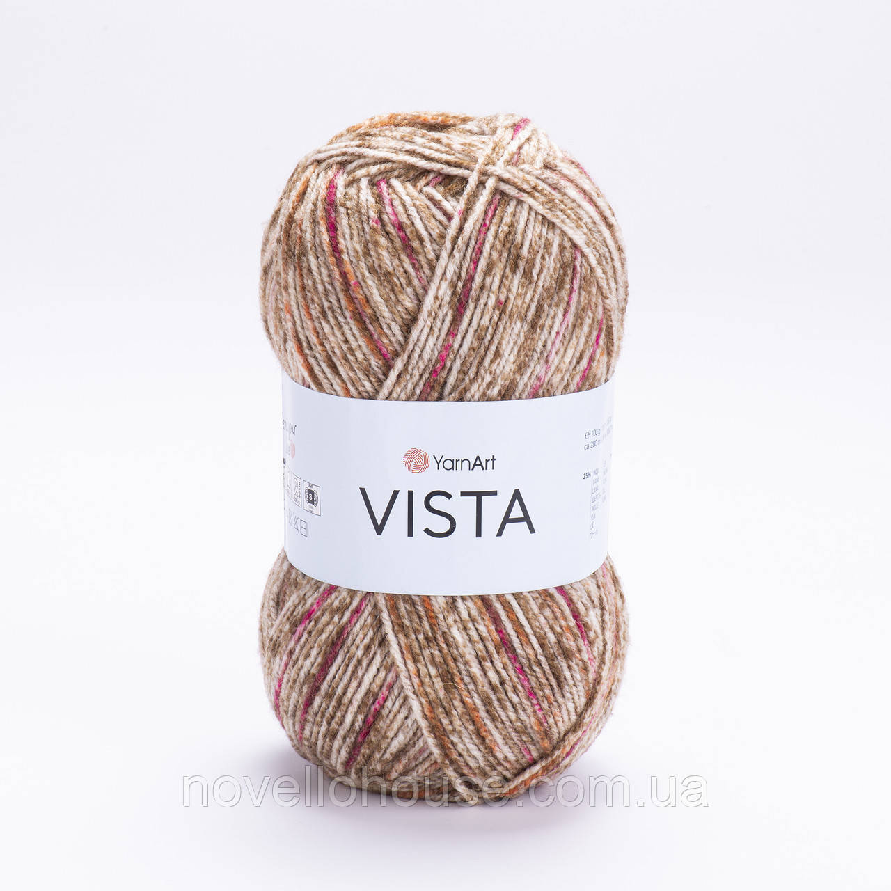 YarnArt VISTA (Віста) № 9203 (Пряжа напіввовна, нитки для в'язання)