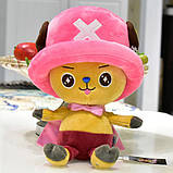 М'яка іграшка Тоні Чопер з Ван Піс 30 см Рожевий, фото 2