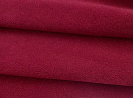 Тканина фліс бордового кольору