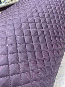 Підкладка нейлон на синтепоні "Паянка" колір Марсала Бордова квадрат 2х2