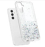 Блискучий чохол з срібною фольгою Samsung Galaxy A55 5G (SM-A556E), фото 2