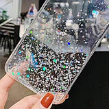 Блискучий чохол з срібною фольгою Samsung Galaxy A55 5G (SM-A556E), фото 4