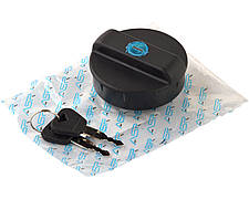 Кришка паливного бака ВАЗ 2101-07, 2121-21214, 1102, з ключем, чорна