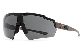 Окуляри тактичні GATORZ Blastshield Ballistic Non-Polarized, Оправа:Tan Cerakote/Black Logo, Лінзи:Smoke/Anti-Fog, GZ-10-302
