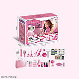Набір перукаря дитячий HS6622, на батарейках, світло, звук, фен дует, аксесуари, фото 2