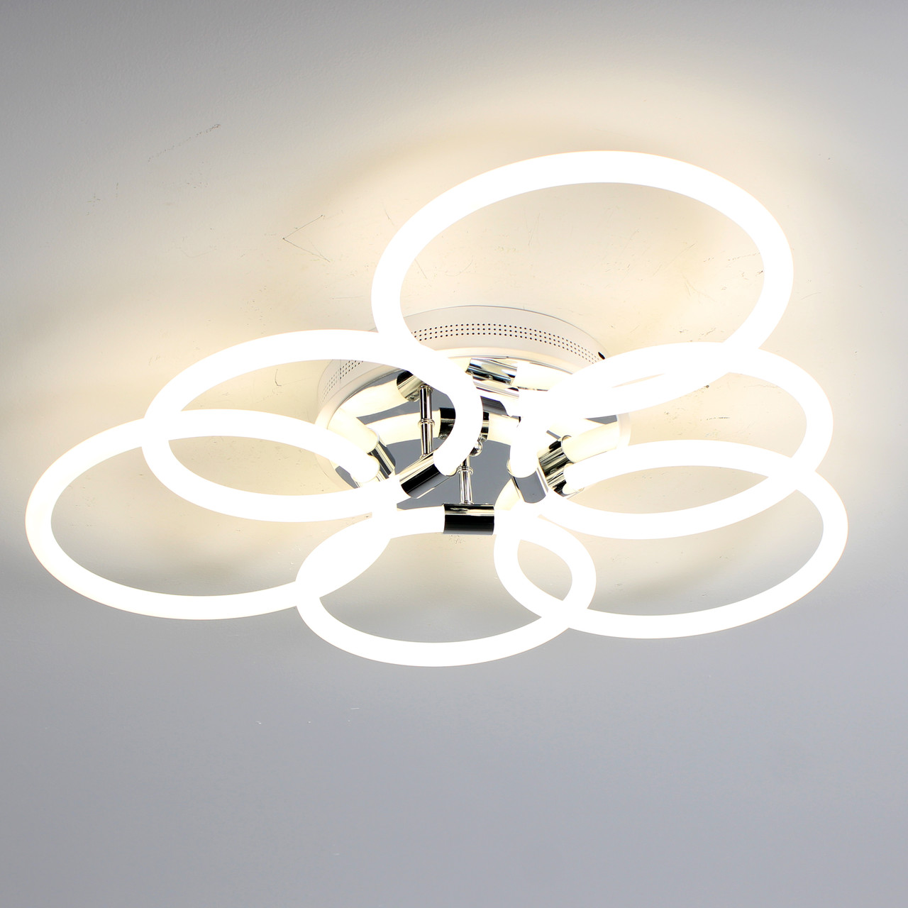 Сучасна люстра лед F+Light 88W до 18 кв.м колір LD4274