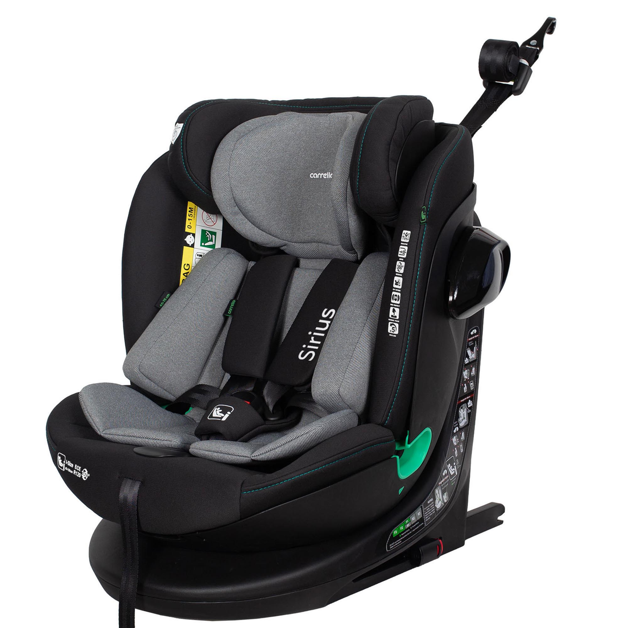 Автокрісло Carrello Sirius i-Size Isofix, Sky Grey