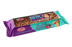 Рулет BIG ROLL з бісквіту та крему зі смаком ягід 300 г INSIFA