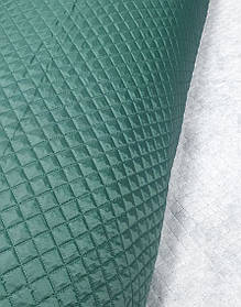 Підкладка нейлон на синтепоні "Паянка" колір зелений квадрат 2х2