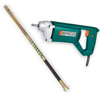 Sturmax CVM71101 Вібратор для бетону 1000 Вт, гнучкий вал 1м