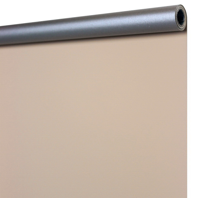 Рулонні штори Блекаут білі Бежевий, Закрита, фото 1