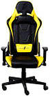 Комп'ютерне крісло для геймера 1STPLAYER S02 Black/Yellow