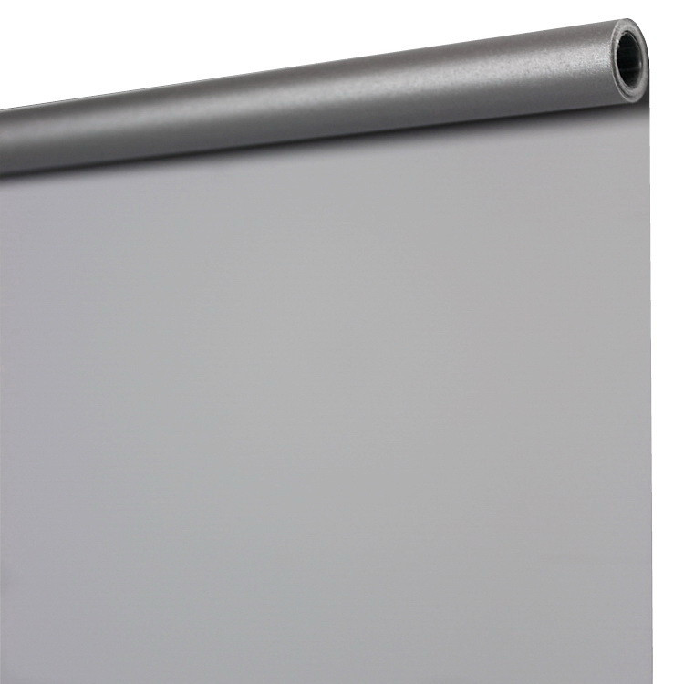 Рулонні штори Блекаут білі Сірий, Закрита, фото 1