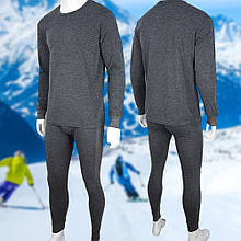 Комплект термобілизни 07888 чоловічий (01) XL, Сірий (BOT)
