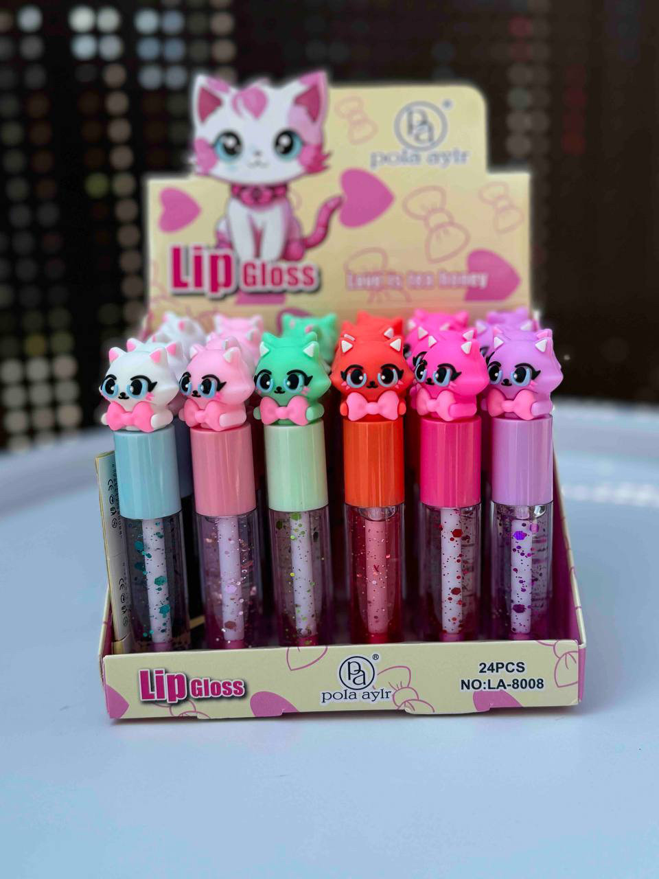 Дитячий тінт для губ з котиком, фото 1