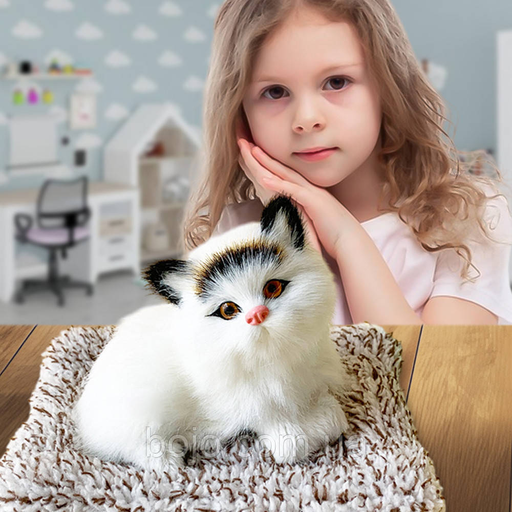 Дитяча м'яка іграшка "Котик" в асортименті (BOT)