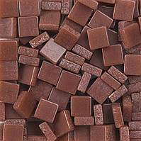 Шматочки мозаїки 0,5*0,5 см Колір Шоколад коричневий (200 штук 12 грам) з акрилової смоли. Форма квадрат.