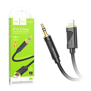 Кабель AUX Hoco UPA30 (3.5mm to Lightning) 1м