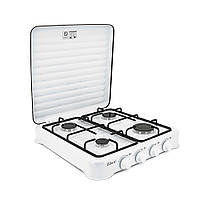 Газова плита Zilan ZLN7079, 4 комфорки, White-Black