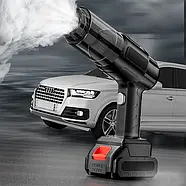 Бездротовий автомобільний пилосос ручний з різними насадками та акумулятором Dust collector AND904 Чорний, фото 2