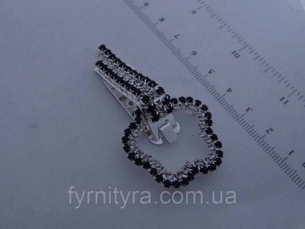 Кліпса шубна (шубний гачок) 026 silver, фото 1