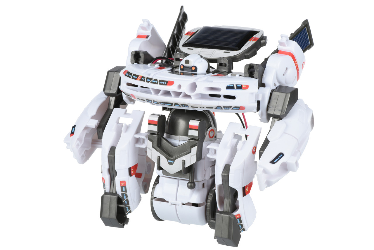 Конструктор-Робот Космічний флот 7 в 1 на сонячній батареї, «Same Toy» (2117UT)